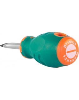 Отвертка стержневая шлицевая ANTI-SLIP GRIP, SL6.5х38 мм-foto2