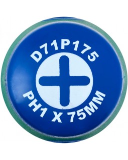 Отвертка стержневая крестовая ANTI-SLIP GRIP, PH1х75 мм-foto2