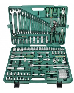 Набор инструмента универсальный 1/4", 1/2"DR, 142 предмета-foto2