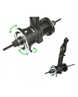 Набор оправок для монтажа и демонтажа сайлентблоков, 34-82 мм, кейс, 6 предметов МАСТАК 110-20006C-foto3