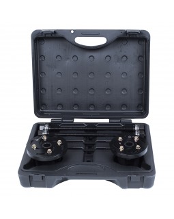 Набор оправок для монтажа и демонтажа сайлентблоков, 34-82 мм, кейс, 6 предметов МАСТАК 110-20006C-foto4