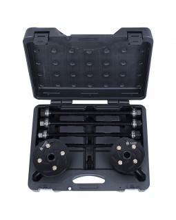 Набор оправок для монтажа и демонтажа сайлентблоков, 34-82 мм, кейс, 6 предметов МАСТАК 110-20006C-foto5