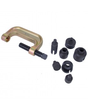 Набор оправок для монтажа и демонтажа сайлентблоков MB, кейс, 8 предметов МАСТАК 110-20008C-foto3