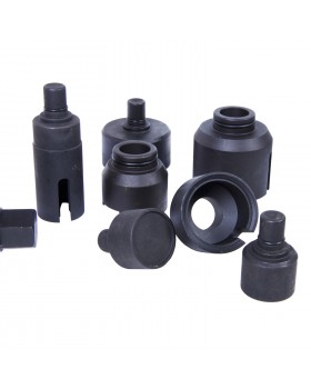 Набор оправок для монтажа и демонтажа сайлентблоков MB, кейс, 8 предметов МАСТАК 110-20008C-foto2