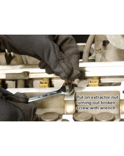 Набор для извлечения поврежденного крепежа 5-14 мм, 25 предметов KING TONY 11225SQE-foto2