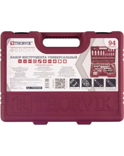 Набор инструмента 1/4", 1/2" с головками торцевыми MultiProf, 94 предмета-foto2