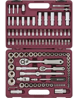 Набор инструмента 1/4", 1/2" с головками торцевыми MultiProf, 108 предметов-foto3