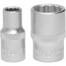 Головка торцевая 12-гранная 1/4"DR, 6 мм