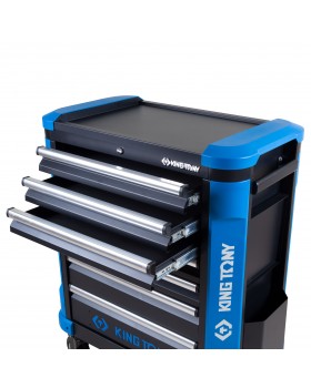 Тележка инструментальная, 7 ящиков KING TONY 87G31-7B-BK-foto3