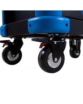 Тележка инструментальная, 7 ящиков KING TONY 87G31-7B-BK-foto4