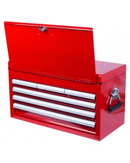 Ящик инструментальный, 6 ящиков и отсек, красный KING TONY 87411-6B-foto2