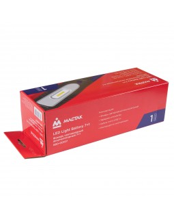 Фонарь светодиодный, шарнирный, магнит, 7+1 элемент, Li-Ion, 3,7 В МАСТАК 890-00107-foto8