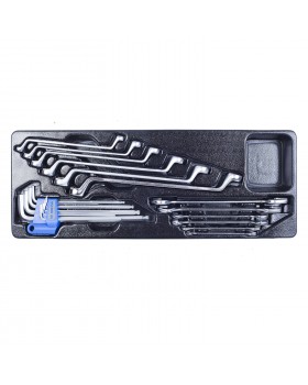 Набор инструментов универсальный, выдвижной ящик, 69 предметов KING TONY 901-069MR01-foto5