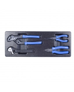 Набор инструментов универсальный, выдвижной ящик, 69 предметов KING TONY 901-069MR01-foto4