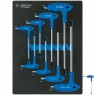 Набор ключей TORX L-тип, ложемент, 8 предметов KING TONY 9-22308PRV