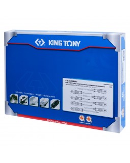 Набор отверток силовых, ложемент, 8 предметов KING TONY 9-30208MRV-foto2