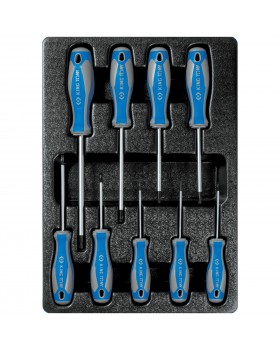 Набор отверток TORX, ложемент, 9 предметов KING TONY 9-31909PR