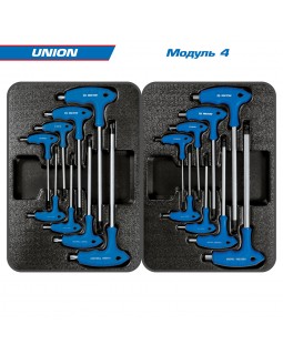 Набор инструментов в красной тележке, 173 предмета KING TONY 932-000AMR-foto7