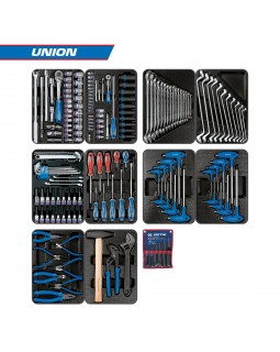 Набор инструментов для тележки, 10 ложементов, 173 предмета KING TONY 932-000MRD-MT-foto2