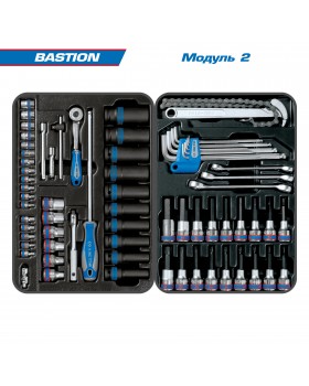 Набор инструментов в серой тележке, 204 предмета KING TONY 934-100AMG-foto6