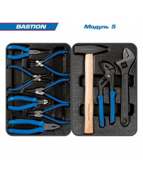 Набор инструментов в красной тележке, 204 предмета KING TONY 934-100MR-foto3