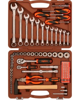 Набор инструмента 1/4", 1/2", 88 предметов-foto2