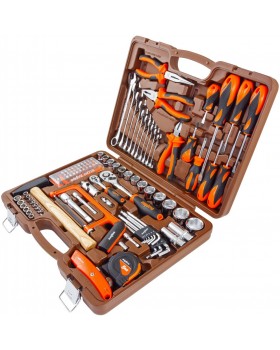 Набор инструмента универсальный 1/4", 1/2"DR, 101 предмет