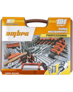 Набор инструмента универсальный 1/4", 1/2"DR, 101 предмет-foto3