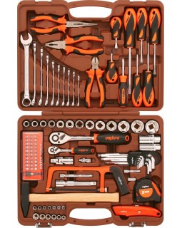 Набор инструмента универсальный 1/4", 1/2"DR, 101 предмет-foto2