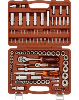 Набор инструмента универсальный 1/4", 3/8" и 1/2"DR, 108 предметов-foto2