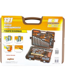 Набор инструмента универсальный 1/4", 3/8" и 1/2"DR, 131 предмет-foto5