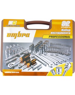 Набор инструмента универсальный 1/4", 1/2"DR с головками торцевыми 12-гранными 1/2"DR, 82 предмета-foto3