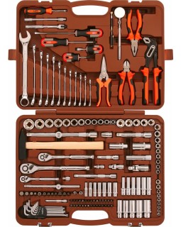 Набор инструмента универсальный 1/4", 3/8" и 1/2"DR, 150 предметов-foto2