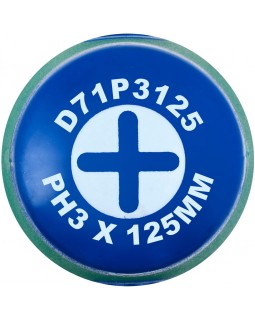 Отвертка стержневая крестовая ANTI-SLIP GRIP, PH3x125 мм-foto2