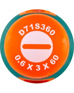 Отвертка стержневая шлицевая ANTI-SLIP GRIP, SL3.0х60 мм-foto2