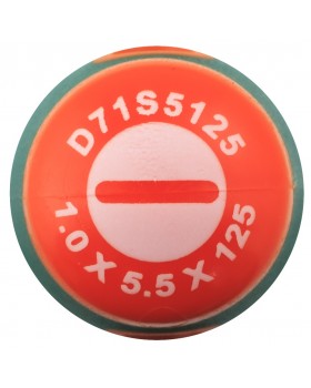 Отвертка стержневая шлицевая ANTI-SLIP GRIP, SL5.5х125 мм-foto2