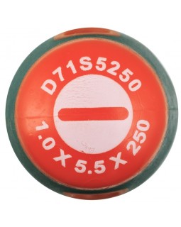 Отвертка стержневая шлицевая ANTI-SLIP GRIP, SL5.5х250 мм-foto2