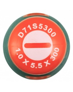 Отвертка стержневая шлицевая ANTI-SLIP GRIP, SL5.5х300 мм-foto2