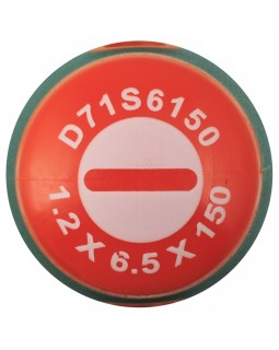 Отвертка стержневая шлицевая ANTI-SLIP GRIP, SL6.5х150 мм-foto2