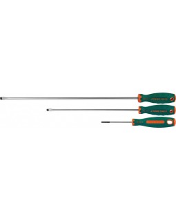 Отвертка стержневая шлицевая ANTI-SLIP GRIP, SL6.5х250 мм