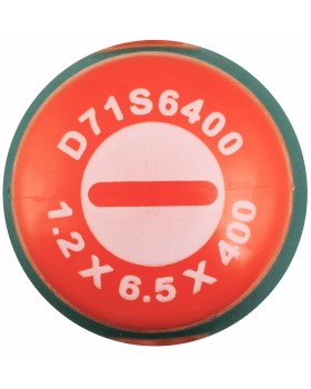 Отвертка стержневая шлицевая ANTI-SLIP GRIP, SL6.5х400 мм-foto2