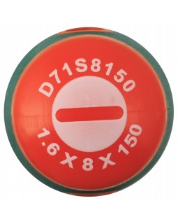 Отвертка стержневая шлицевая ANTI-SLIP GRIP, SL8.0х150 мм-foto2