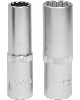 Головка торцевая глубокая MultiProf  1/2"DR, 15 мм