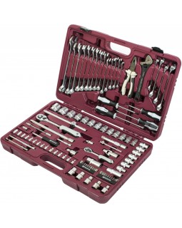 Набор инструмента универсальный 1/4", 1/2"DR, 101 предмет-foto3