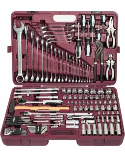Набор инструмента универсальный 1/4", 1/2"DR, 127 предметов-foto2