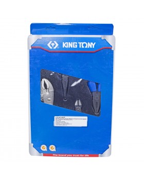 Набор пассатижей и бокорезов, ложемент, 4 предмета KING TONY 9-42144GP-foto2