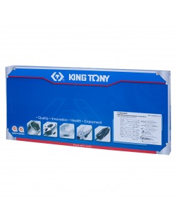 Набор отверток, пассатижей и шестигранников Г-образных, ложемент, 29 предметов KING TONY 9-90129CR-foto2