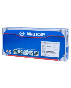 Набор разрезных ключей и шестигранники Г-образные, ложемент, 15 предметов KING TONY 9-90135MRV-foto2