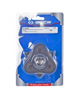 Съемник масляных фильтров 1/2", 63-102 мм, трехзахватный KING TONY 9AE42-foto2