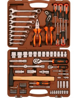 Набор инструмента универсальный 1/4", 1/2"DR, 77 предметов-foto5